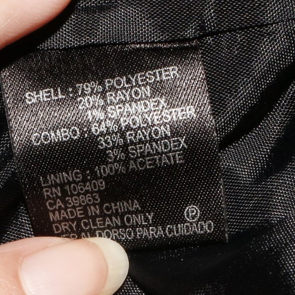 Alex Marie Black/Royal Purple Dress - Picture 11 of 11